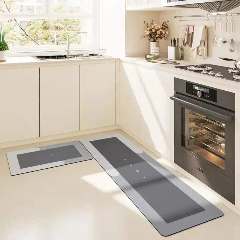 Tapete Antiderrapante com 3 Camadas Absorventes para Cozinha Lenogue