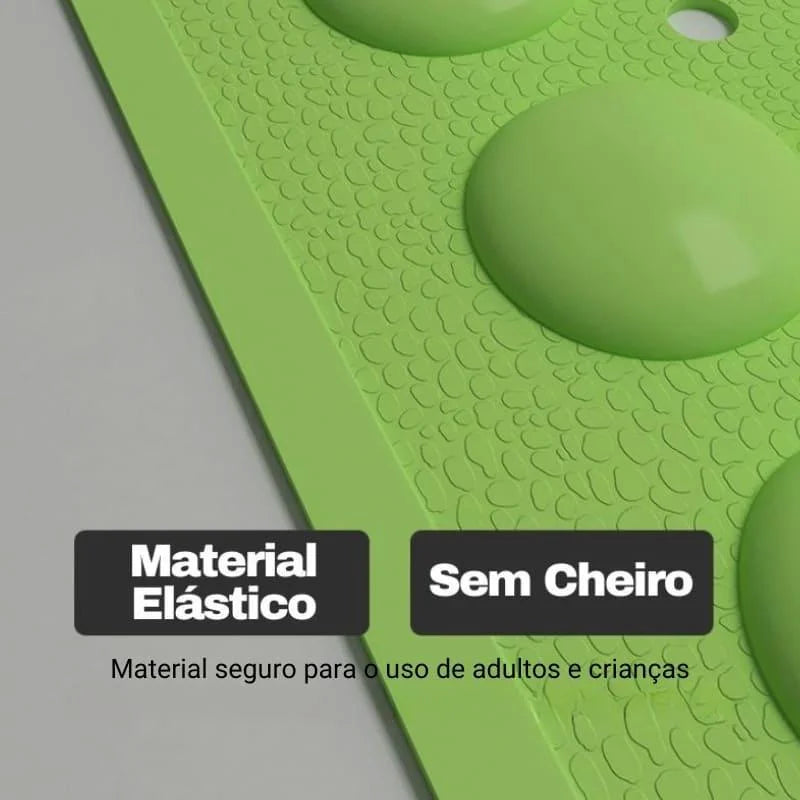 Tapete Antiderrapante para Banheiro com Ventosas de Segurança Lenogue