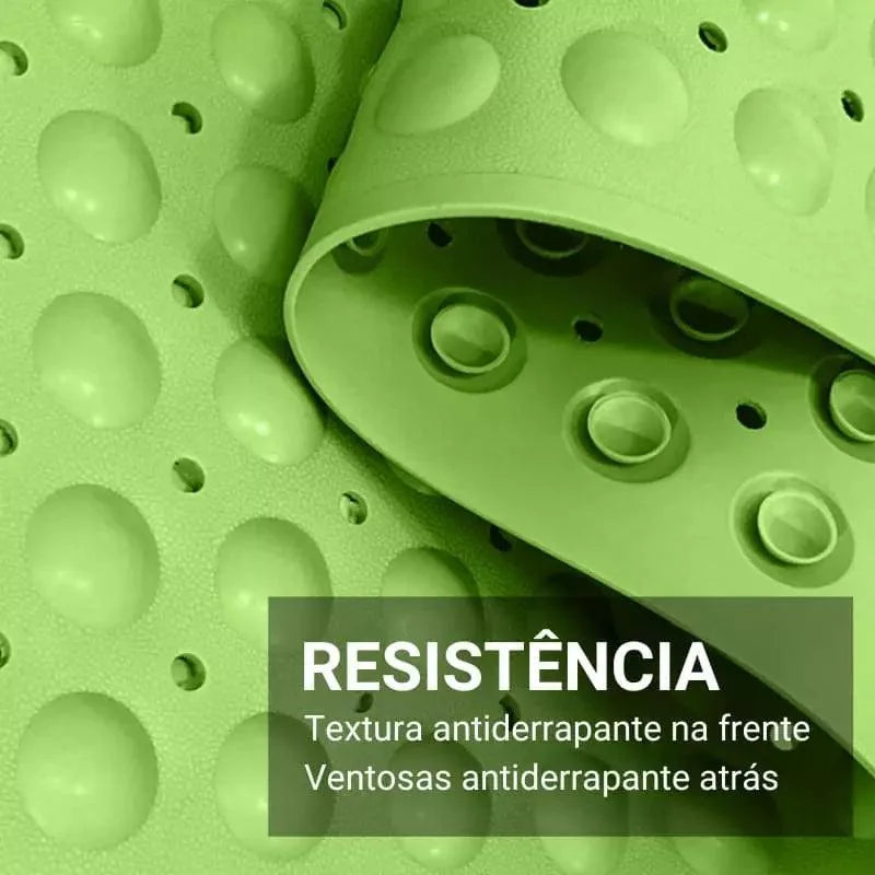Tapete Antiderrapante para Banheiro com Ventosas de Segurança Lenogue