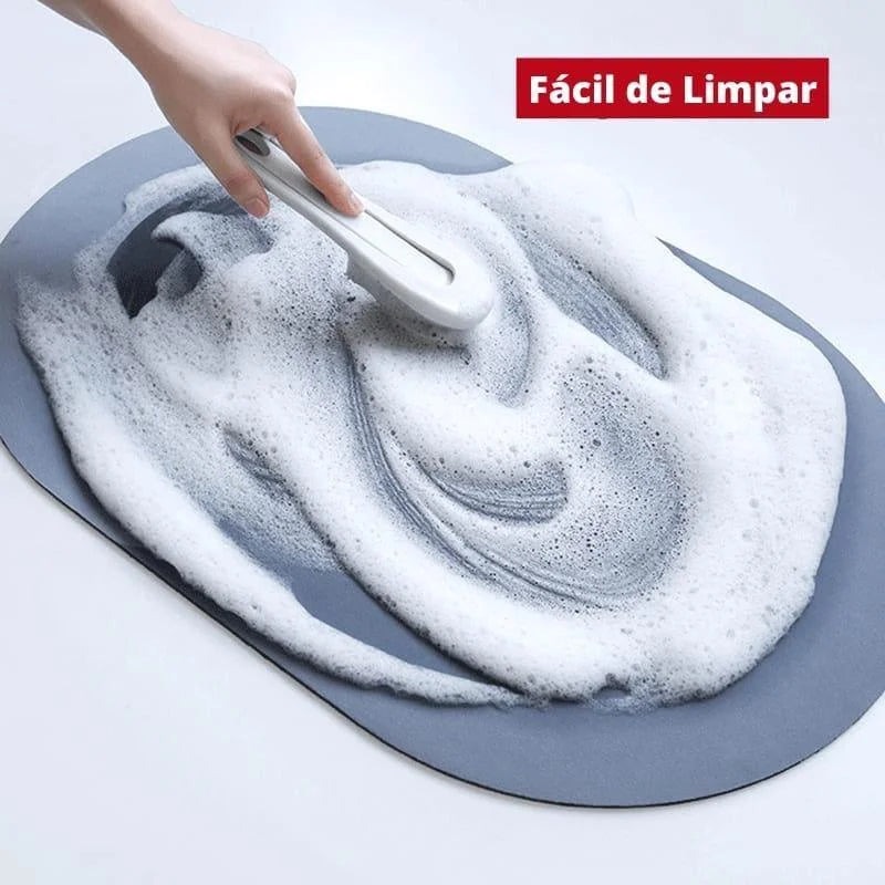 Tapete Antiderrapante Premium com 3 Camadas Retangular Lenogue