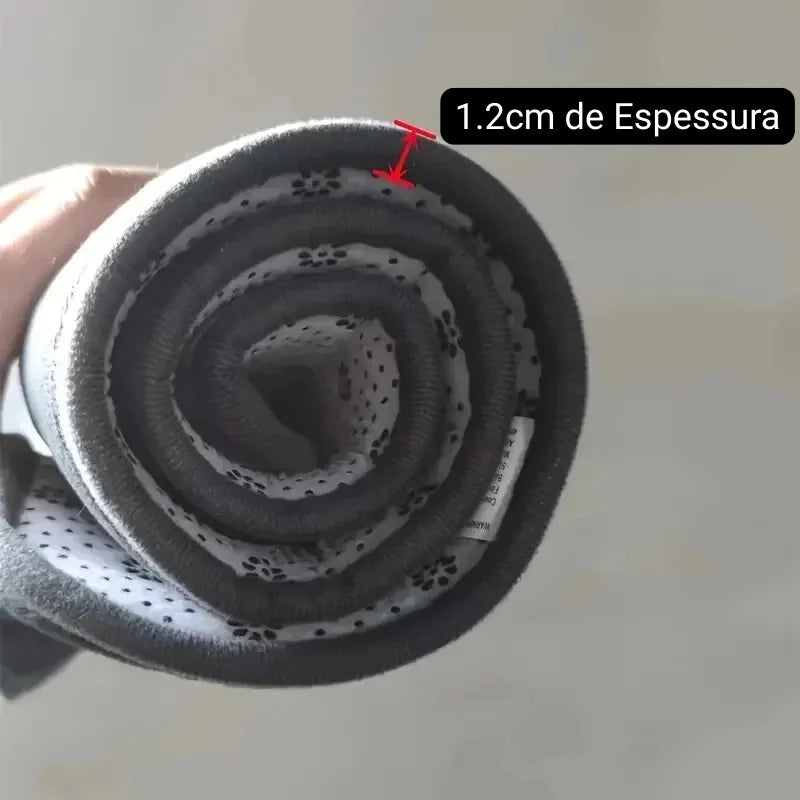 Tapete de Banho Antiderrapante com Textura Pedra Lenogue