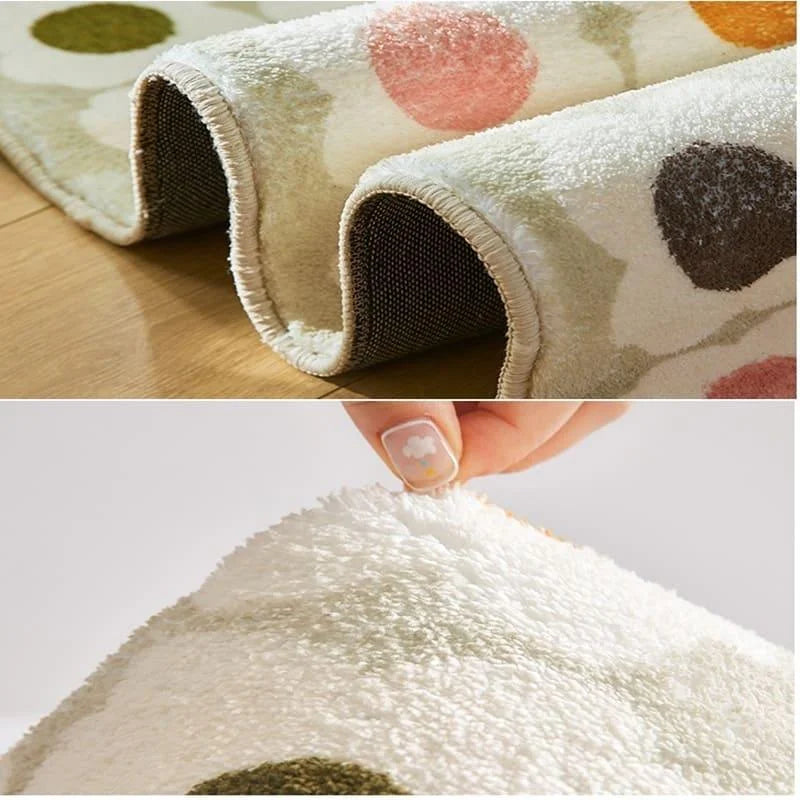 Tapete Infantil Redondo Leão Antiderrapante Lenogue