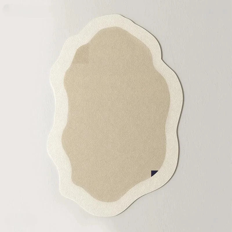 Tapete Irregular Geométrico Antiderrapante para Sala e Quarto Lenogue