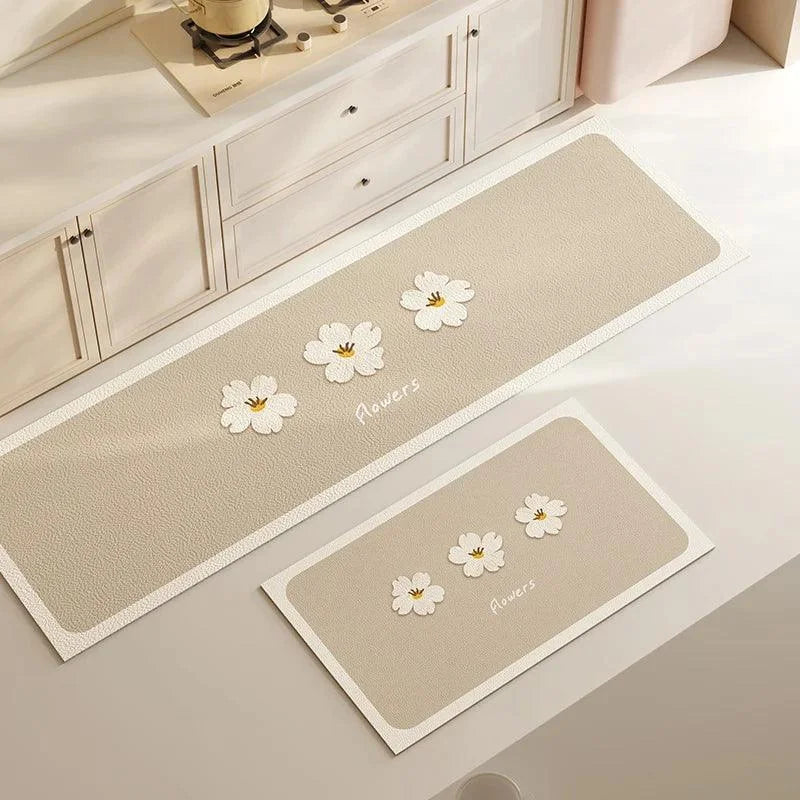 Tapete Minimalista Impermeável Antiderrapante para Cozinha Lenogue Mod. 01 / 40 x 120cm