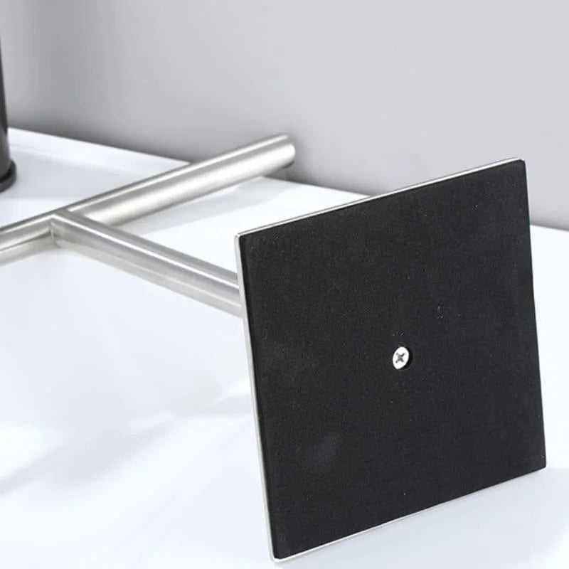 Toalheiro de Aço Inox com Base Emborrachada para Bancada Lenogue