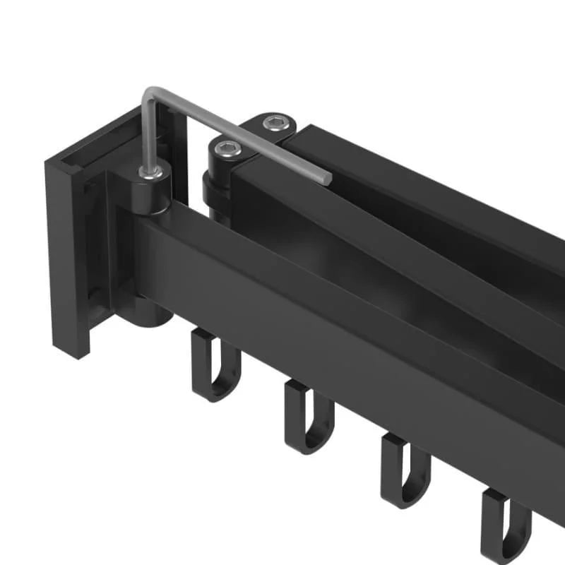 Varal Retrátil de Alumínio para Parede Suporta até 25kg Lenogue