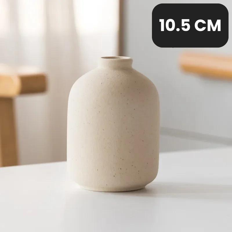 Vaso de Cerâmica Estilo Nórdico Lenogue