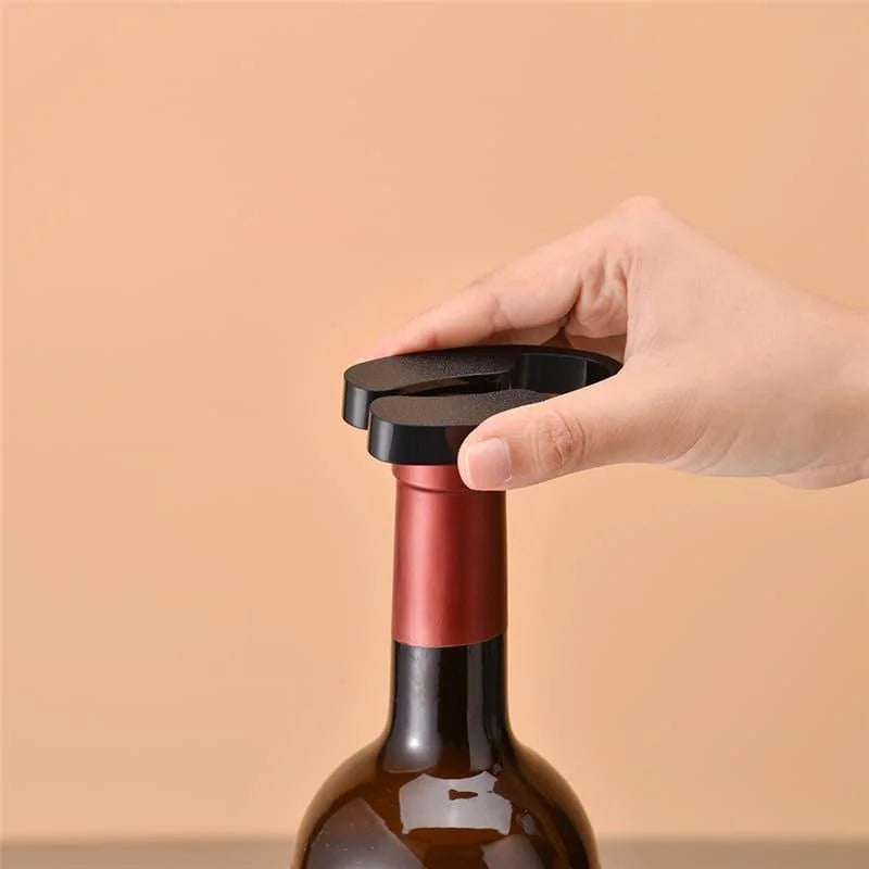 Abridor de Vinho Elétrico Recarregável com Design Sofisticado Lenogue + Brindes