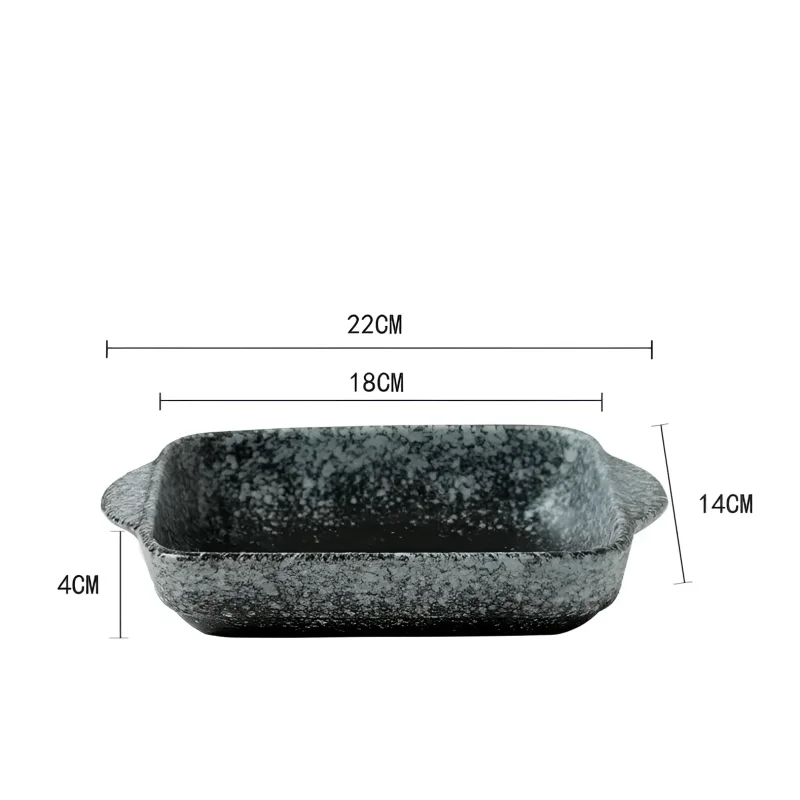 Assadeira de Cerâmica Japonesa para Forno Mesa e Servir Lenogue