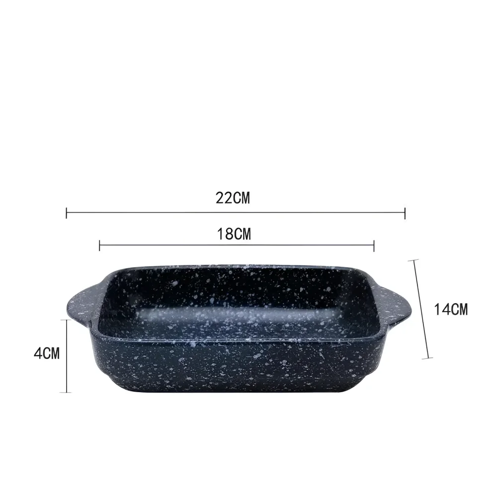 Assadeira de Cerâmica Japonesa para Forno Mesa e Servir Lenogue Azul