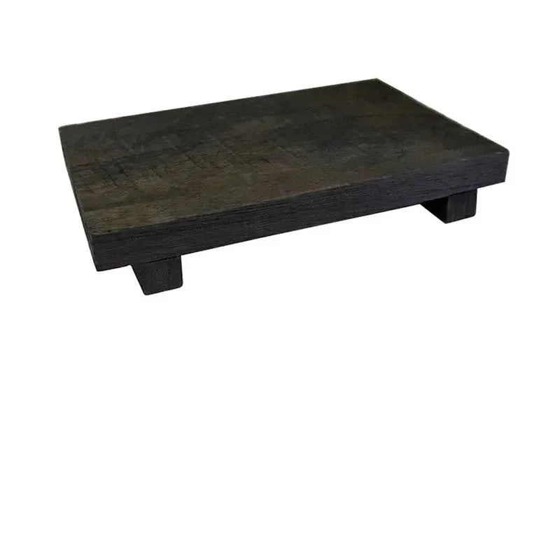 Bandeja de Madeira Retangular para Banheiro e Lavabo Lenogue