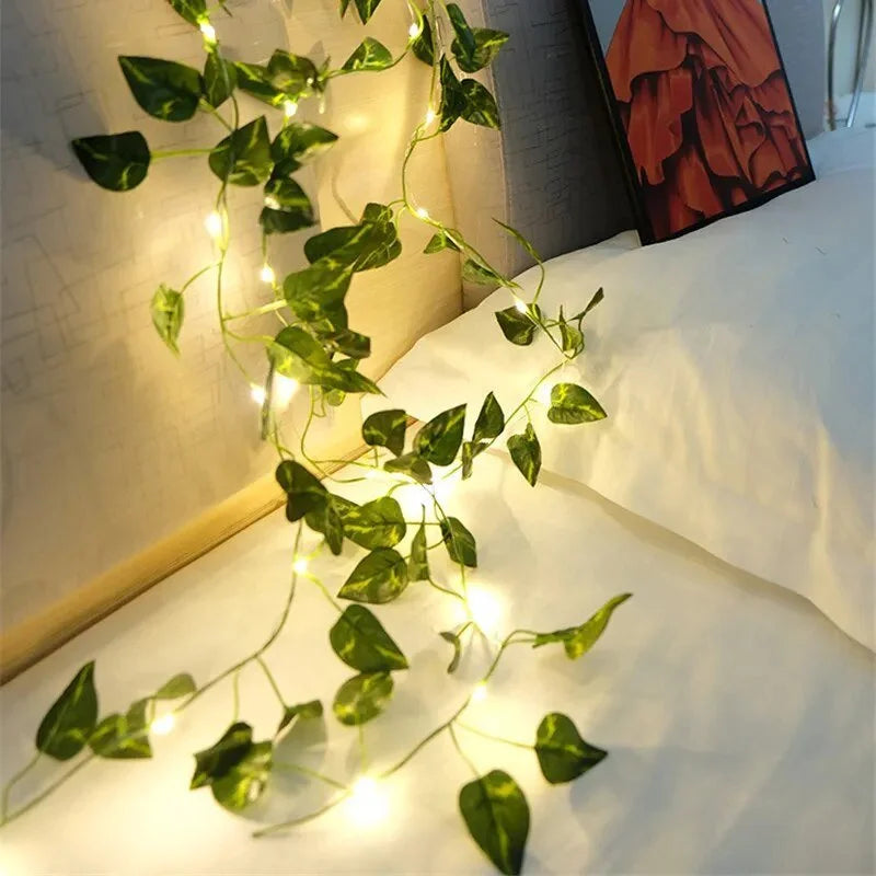 Brilhante Planta Decorativa com LED Lenogue