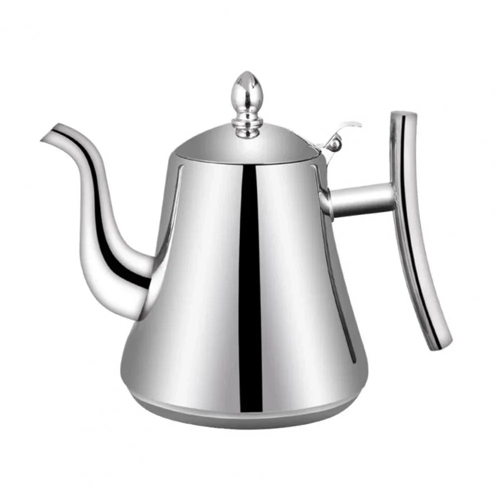 Bule de Aço Premium com Infusor Removível para Chá e Café Lenogue