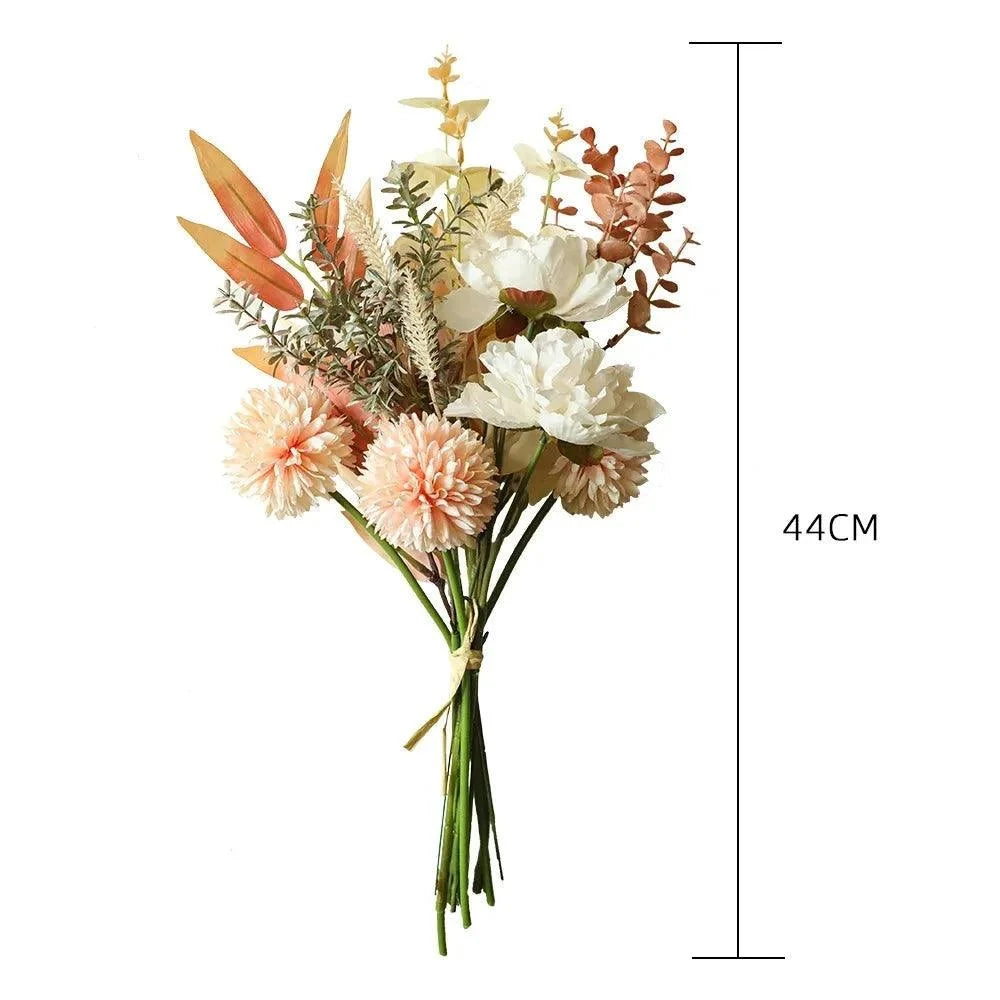 Buquê de Taraxacum Champagne para Decoração Residencial Lenogue
