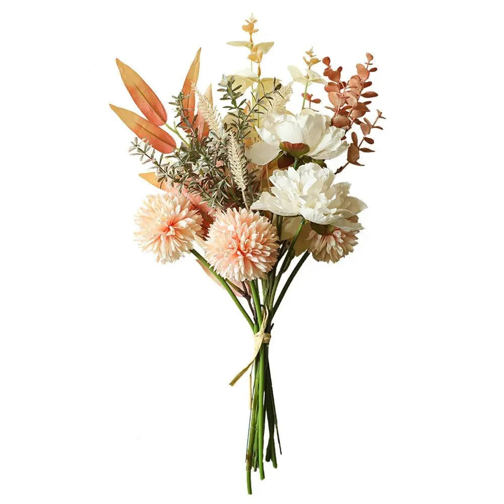 Buquê de Taraxacum Champagne para Decoração Residencial Lenogue