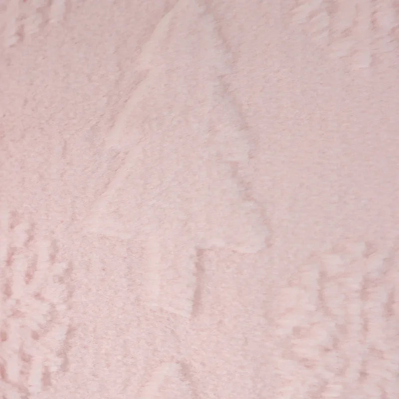 Capa de Almofada Natalina Plush Jacquard Floco Neve Lenogue