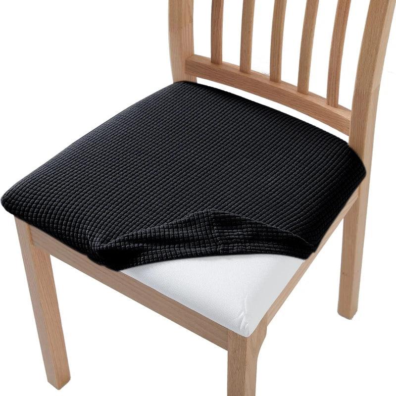 Capa de Assento de Cadeira de Jacquard Elástica Lenogue