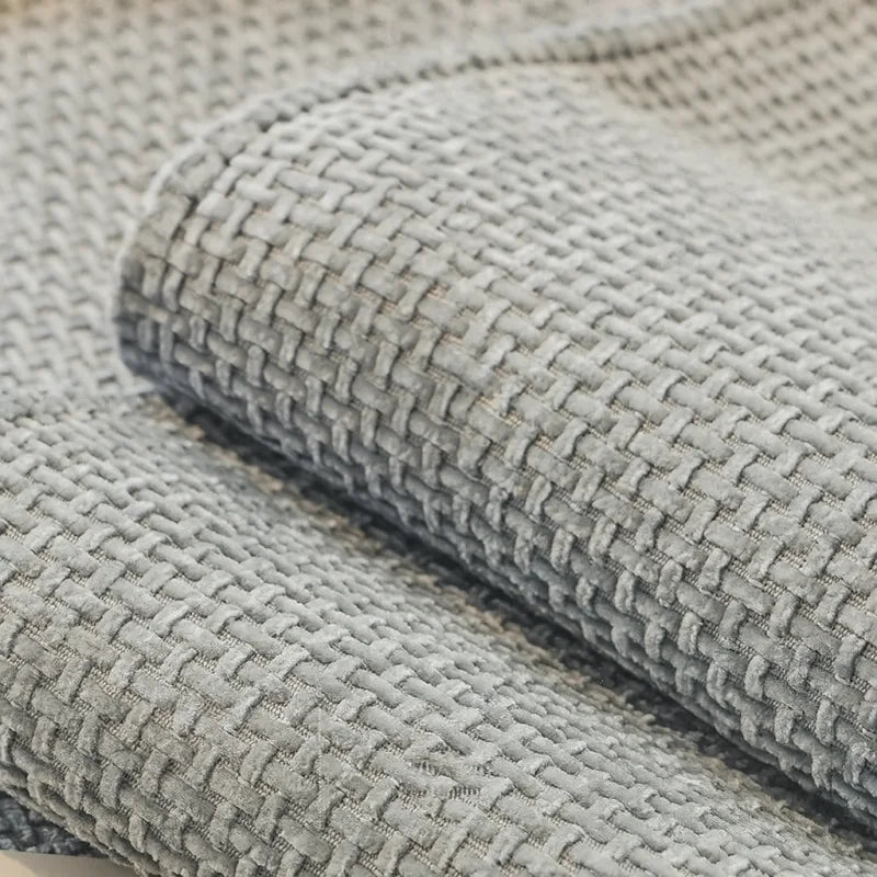 Capa de Sofá em Veludo Antiderrapante para Sala e Living Lenogue