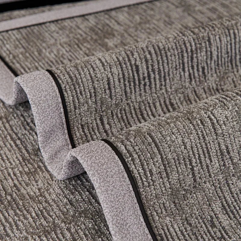 Capa de Sofá Velours Chenille Macia Antiderrapante Universal Lenogue