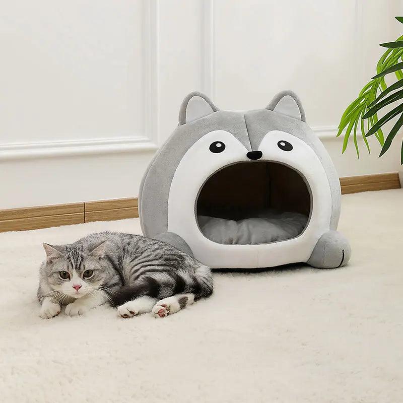 Cesta e Sofá para Pets Cama de Gato Muito Macia Lenogue