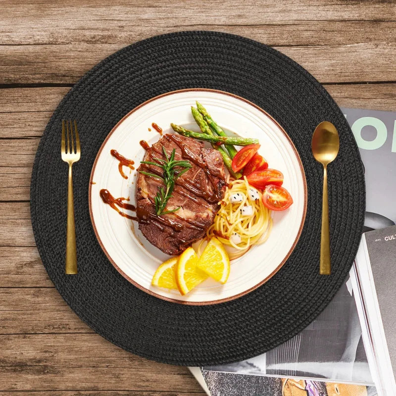 Conjunto de Jogo Americano 6 Peças para Mesa Jantar Lenogue