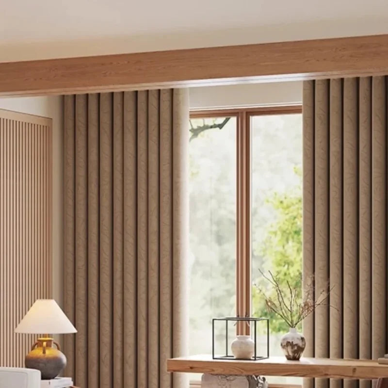 Cortina Chenille com Isolamento Térmico e Proteção Solar Lenogue