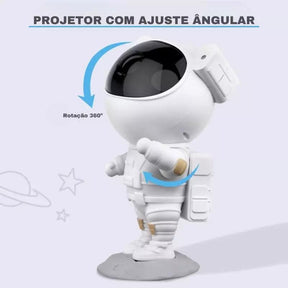 Decoração Projetor Galáxia Astronaut™ LED Lenogue