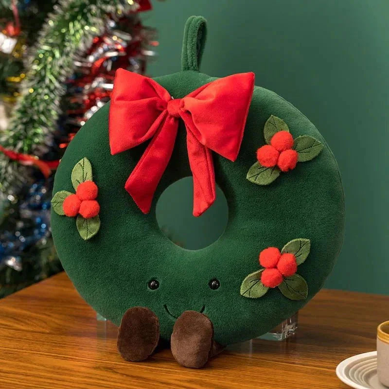 Delicados Bonecos de Pelúcia Decorativos de Natal Lenogue