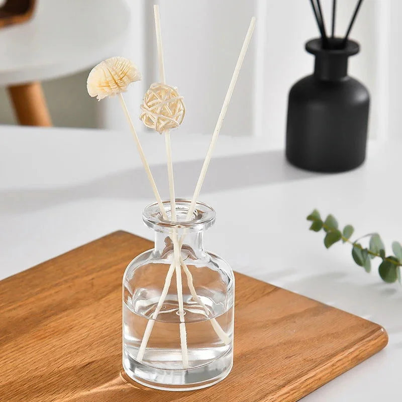 Difusor de óleo Essencial Decorativo com Varetas e Frasco Vidro Lenogue