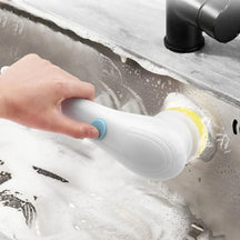 Escova de Limpeza Elétrica Multifuncional 5 em 1 Lenogue