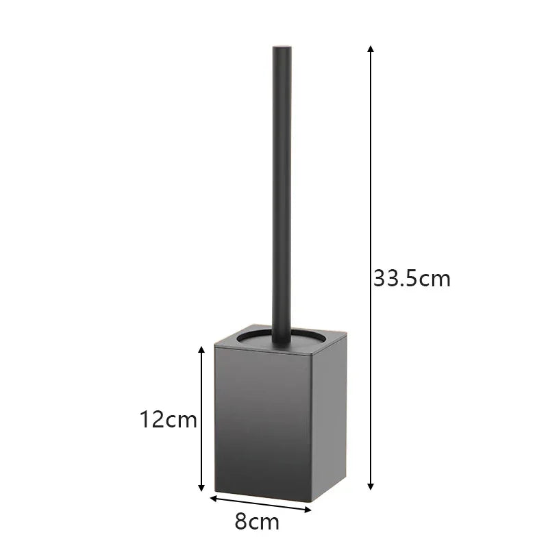 Escova Sanitária de Parede em Alumínio Instalação sem Furação Lenogue