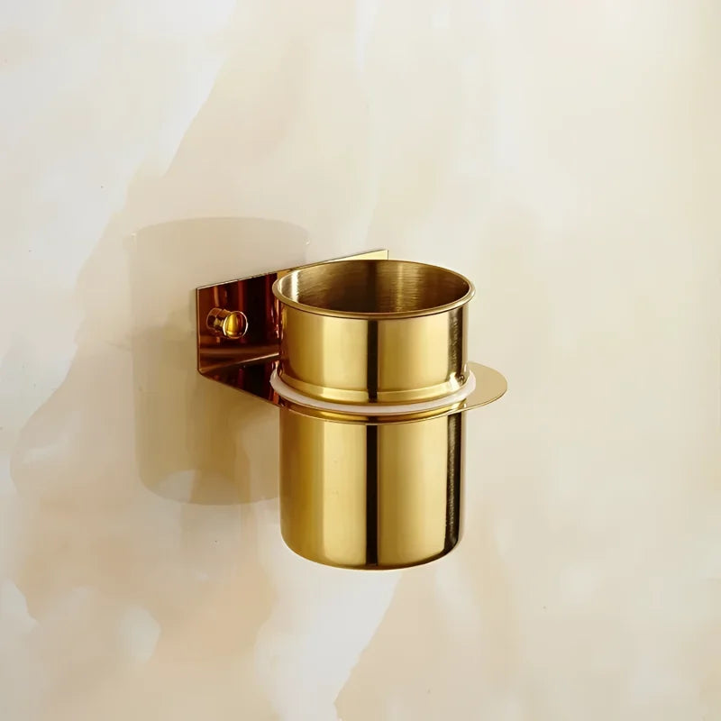 Escova Sanitária Inox com Cerdas de Nylon Fixação na Parede Lenogue