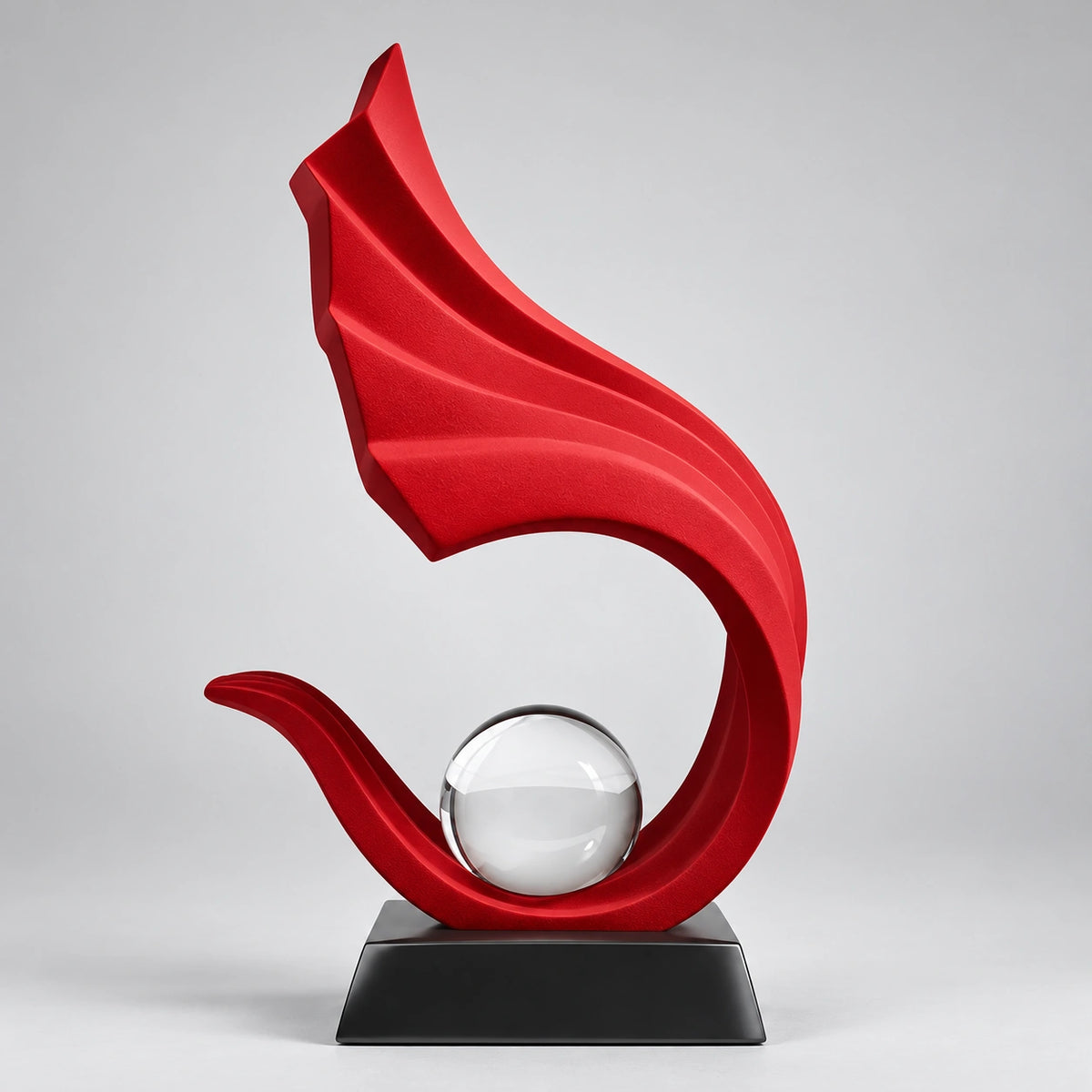 Escultura de Cristal Douceur Design Feng Shui Lenogue