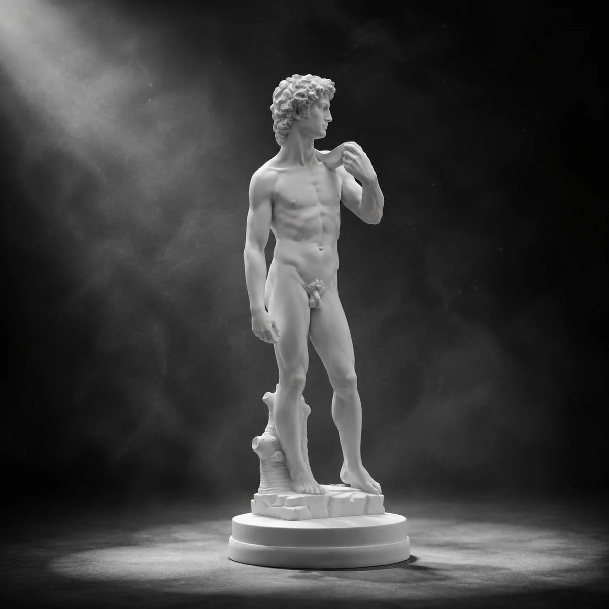 Escultura Figura Clássica Maison Branca Design Minimalista Lenogue