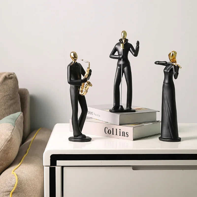 Escultura Orquestra Musical Sérénité Design Artístico Lenogue