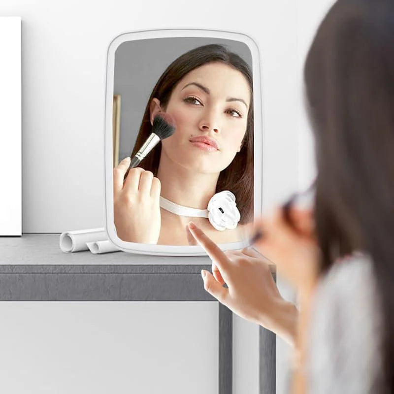 Lenogue Adjustable LED Makeup Mirror with Rechargeable Battery