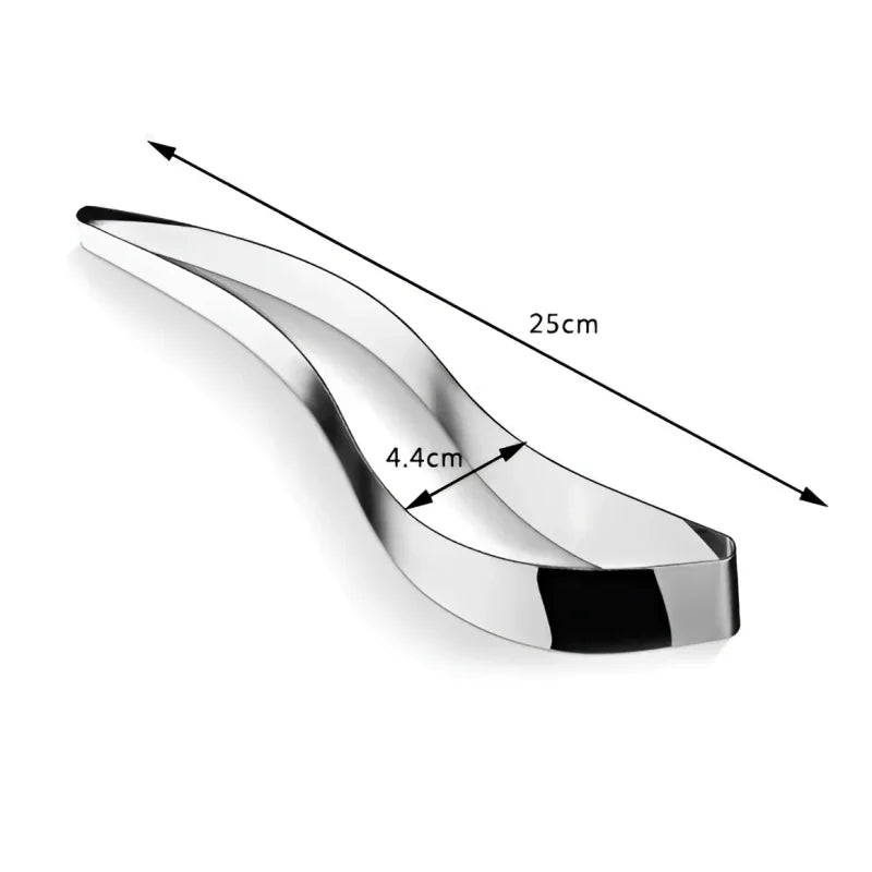 Fatiador de Bolo Aço Inox 304 Design Europeu para Festas e Confeitaria Lenogue Prata