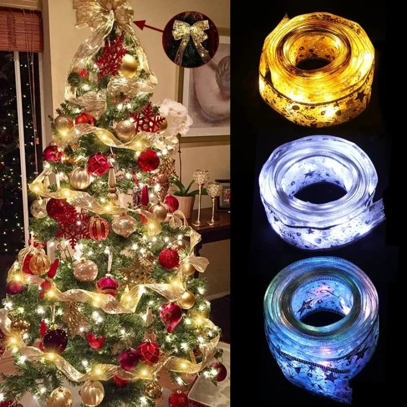 Fita Led Decorativa para árvore de Natal com Iluminação Lenogue