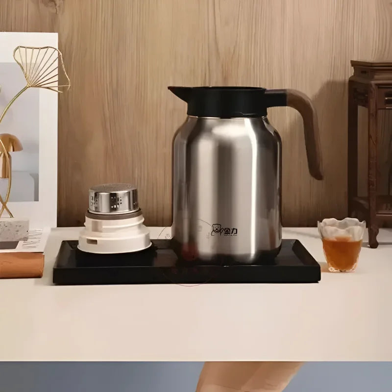 Garrafa Térmica Inox com Alta Capacidade para Café e água Lenogue