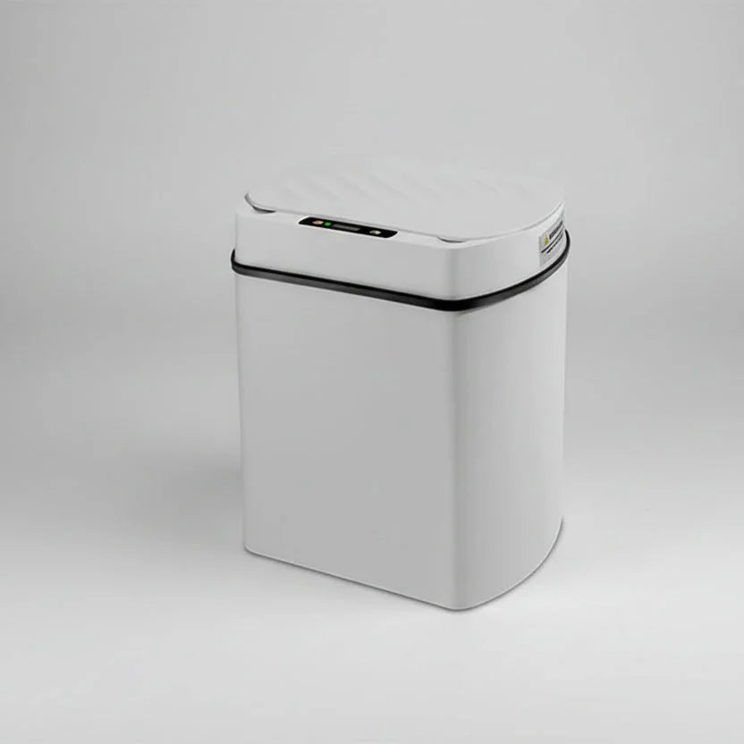 Lixeira Inteligente 15l com Sensor Automático para Banheiro e Cozinha Lenogue Cinza
