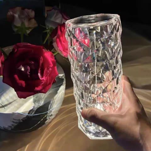 Luminária de Mesa Led Sem Fio 3-16 Cores Premium Lenogue Rose™
