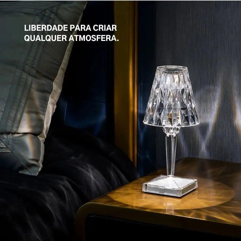 Luminária de Mesa Led Sem Fio 3 em 1 Premium Lenogue Cridia™