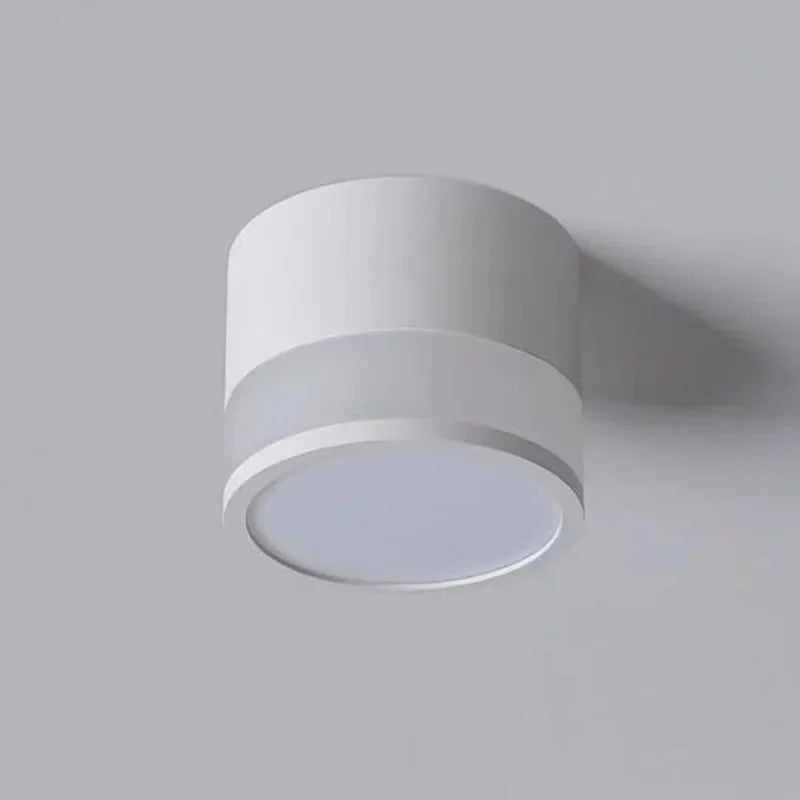 Luminária de Teto Led Alumínio Estilo Nórdico para Sala Lenogue Branco / Natural 4k