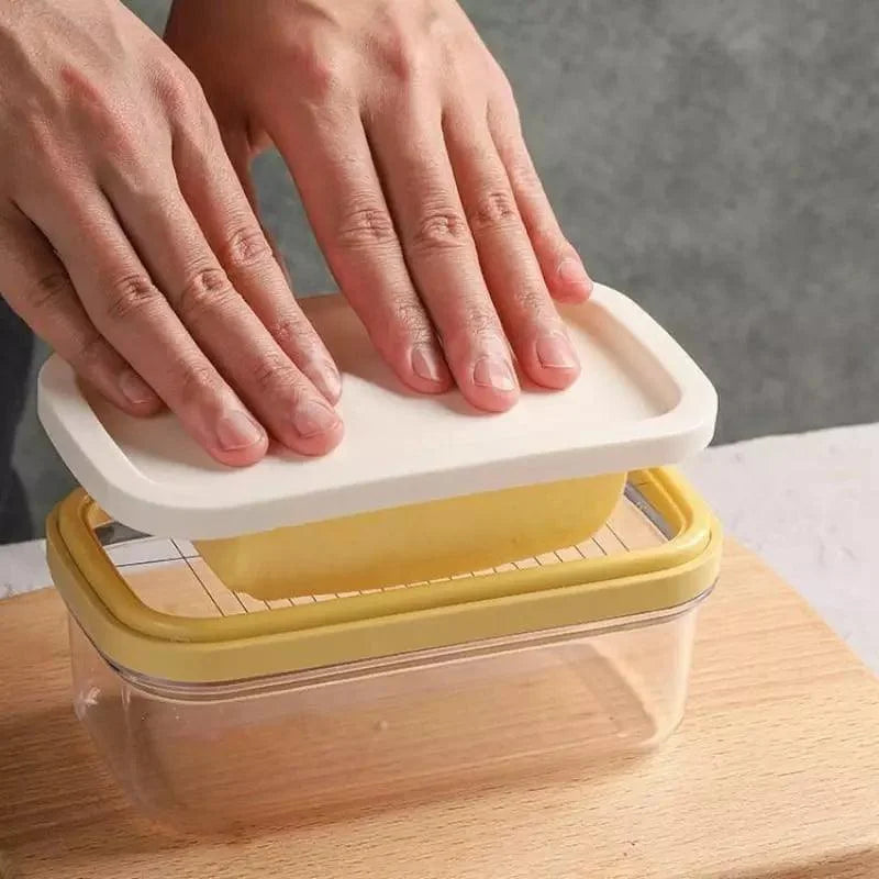 Manteigueira com Fatiador Integrado para Mesa e Cozinha Lenogue Simples 200g