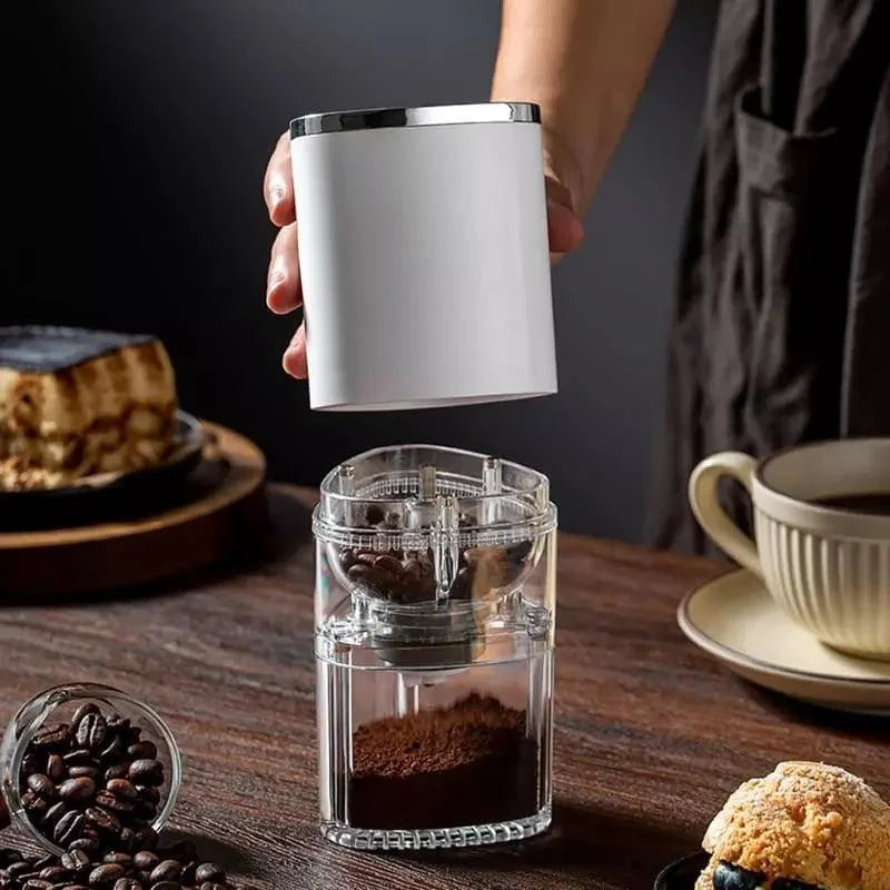 Moedor de Café e Grãos Elétrico Portátil Recarga Usb Lenogue