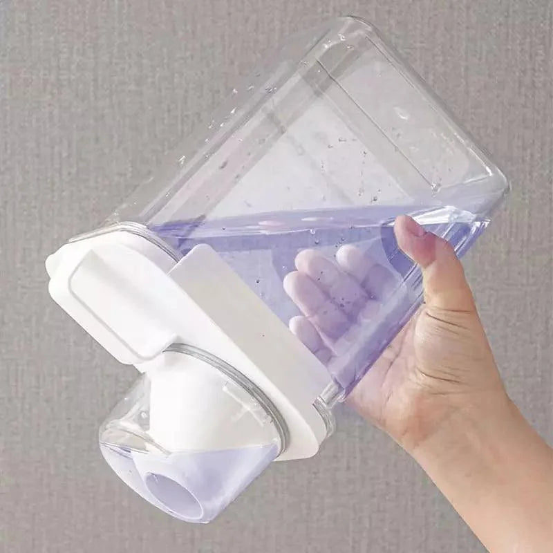 Organizador Porta Sabão e Cereais Hermético com Dosador Lenogue