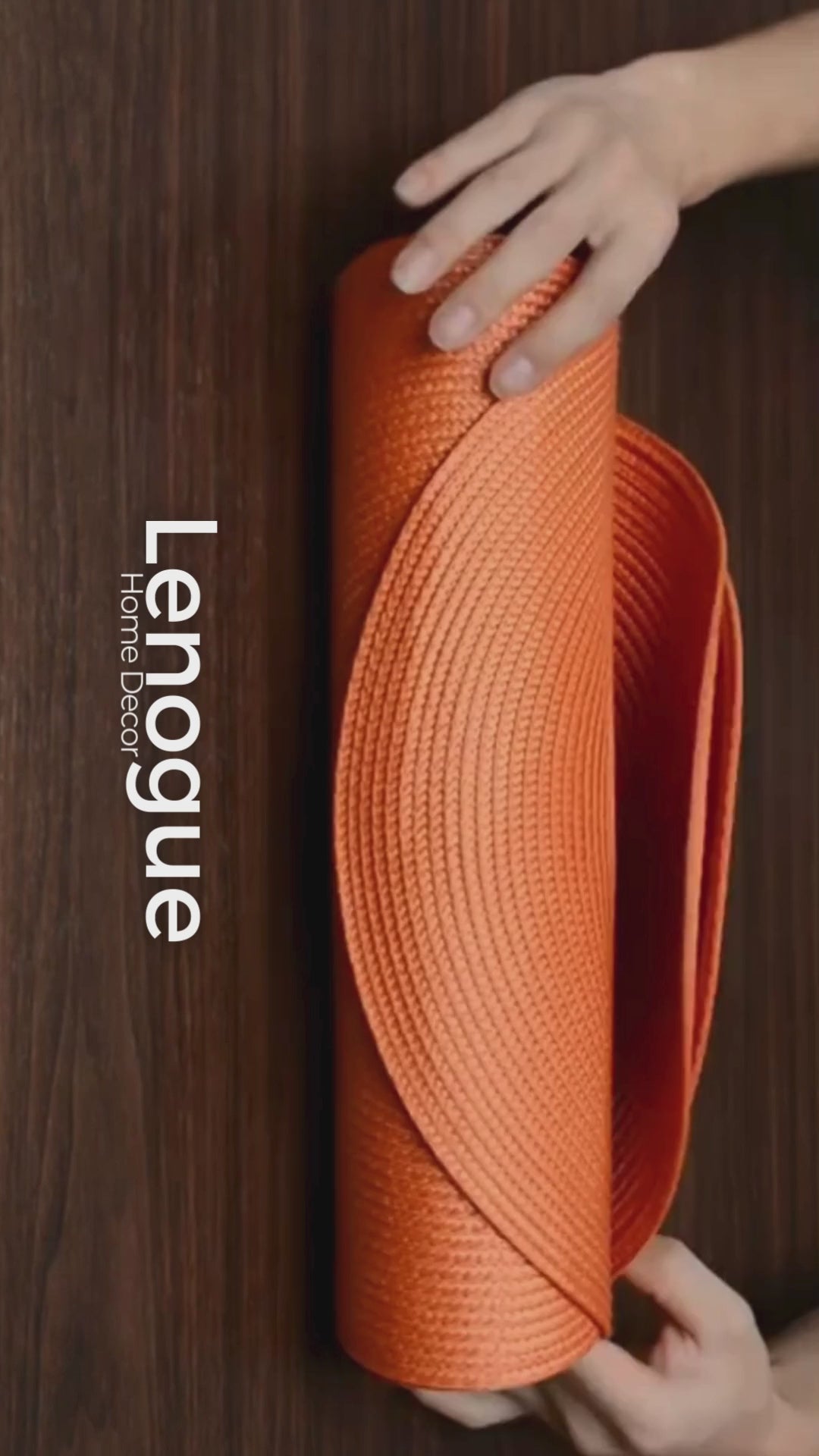 Conjunto de Jogo Americano 6 Peças para Mesa de Jantar Lenogue