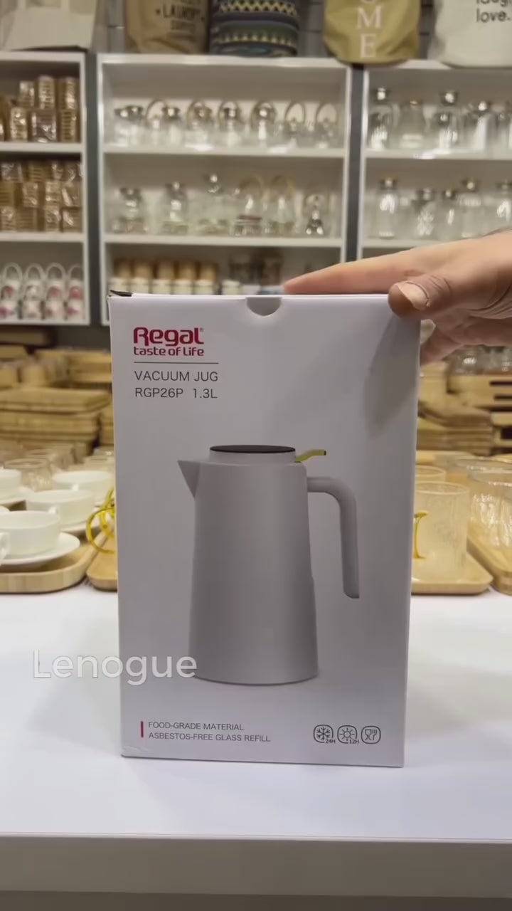 Garrafa Térmica com Termômetro Digital para Café e Chá Lenogue