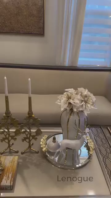 Capa de Sofá com Franja e Proteção Antipoeira Lenogue