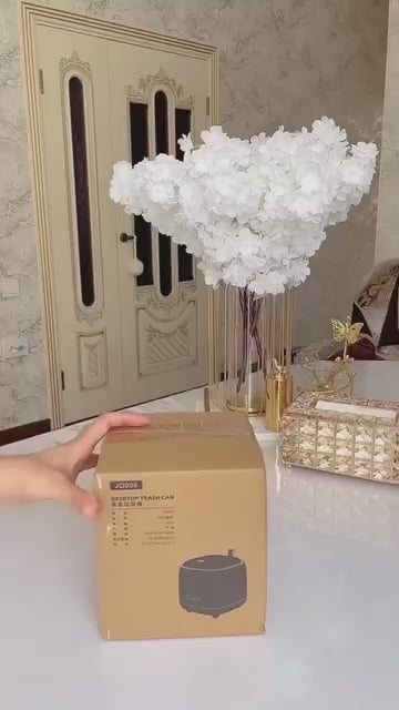 Lixeira de Mesa Luxo Decorativa Lenogue